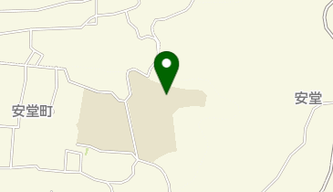 堅下南中学校の地図画像