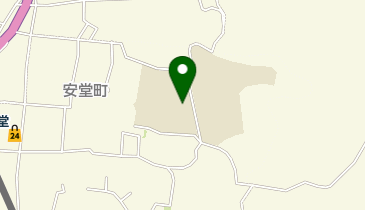 堅下南小学校の地図画像