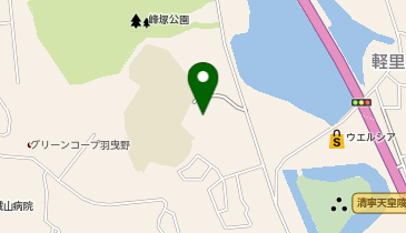 峰塚中学校の地図画像