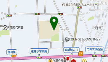 速見小学校の地図画像