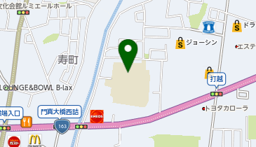 大和田小学校の地図画像