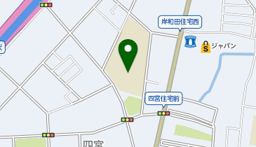 四宮小学校の地図画像