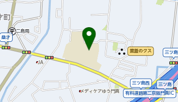 二島小学校の地図画像