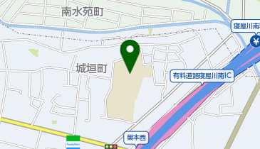 北巣本小学校の地図画像