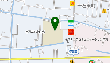 砂子小学校の地図画像