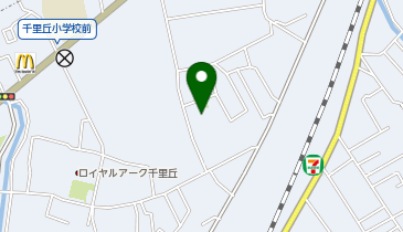 千里丘公民館の地図画像