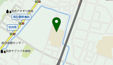 羽衣小学校の地図画像