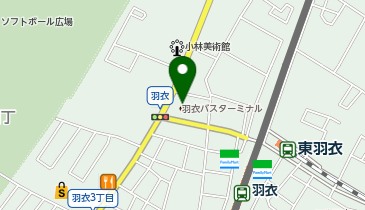 パンセ羽衣(羽衣公民館。慶翆苑)の地図画像