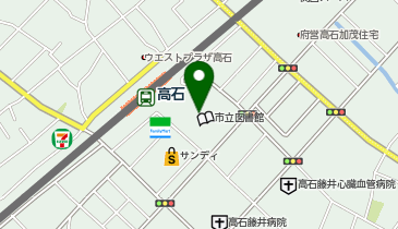 たかいし市民文化会館(アプラホール)の地図画像