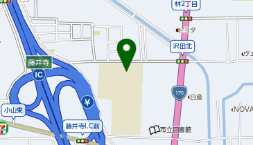 第三中学校の地図画像