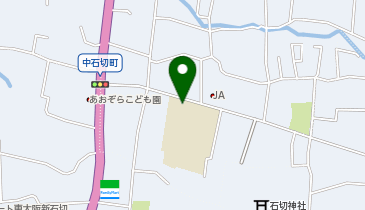 石切小学校の地図画像