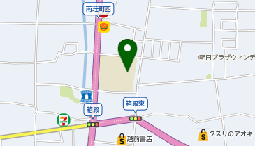 枚岡西小学校の地図画像