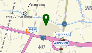四條畷小学校の地図画像