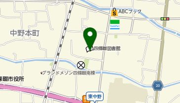 市民総合センターの地図画像