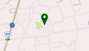 郡津公民館の地図画像