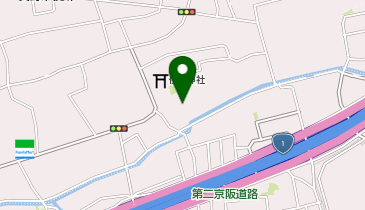私部会館の地図画像