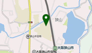 狭山中学校の地図画像