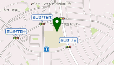 南第一小学校の地図画像