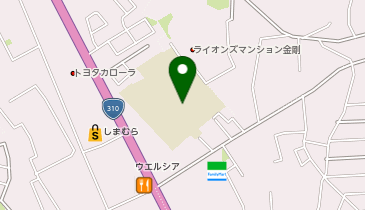 第三中学校の地図画像