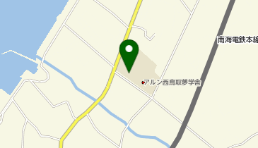 西鳥取小学校の地図画像