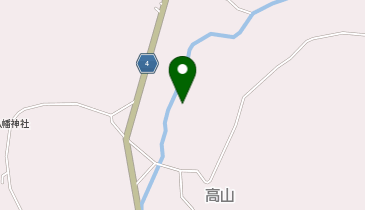 高山コミュニティセンターの地図画像