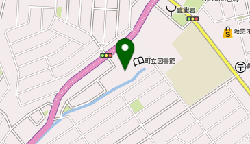 西公民館の地図画像