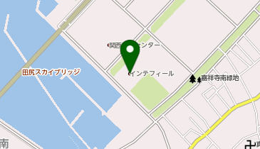 高齢者複合施設インテフィールの地図画像