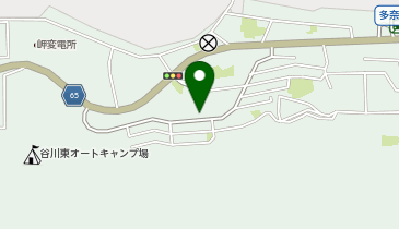 小田平集会所の地図画像