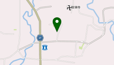 長坂地区老人集会所の地図画像