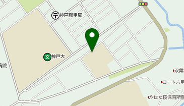鶴甲小学校の地図画像