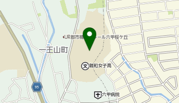 親和女子高校・親和中学校の地図画像