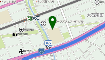 西郷小学校の地図画像