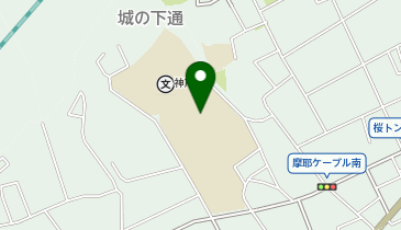 神戸高校グラウンドの地図画像