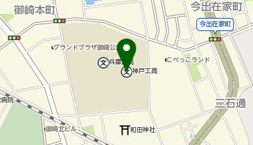 兵庫工業高校の地図画像