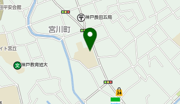 宮川小学校の地図画像