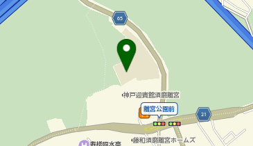 北須磨小学校の地図画像