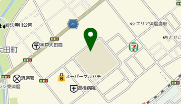 だいち小学校の地図画像