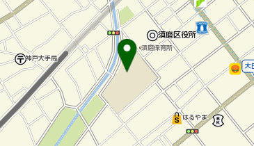 太田中学校の地図画像