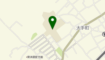 飛松中学校の地図画像