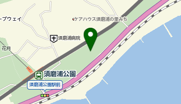 須磨浦公園の地図画像