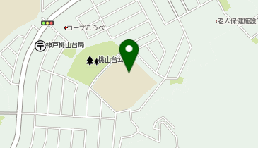 下畑台小学校の地図画像