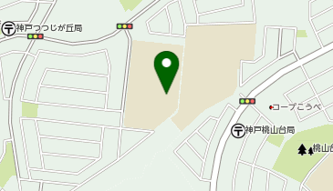 つつじが丘小学校の地図画像