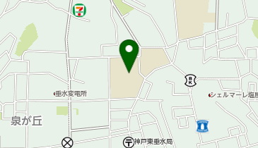 視覚特別支援学校の地図画像