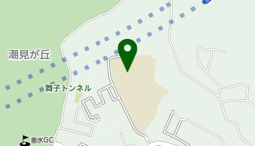 福田中学校の地図画像