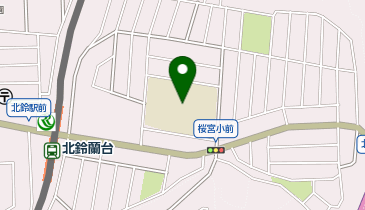 桜の宮小学校の地図画像