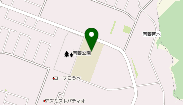 ありの台小学校の地図画像