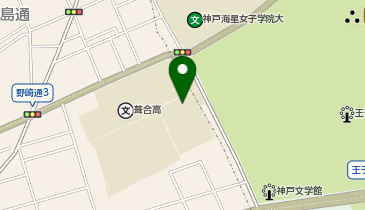 上筒井小学校の地図画像