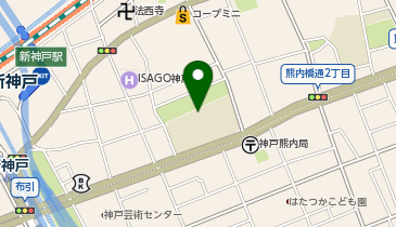 雲中小学校の地図画像