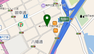 こうべ市民福祉交流センターの地図画像