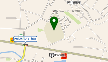 有瀬小学校の地図画像